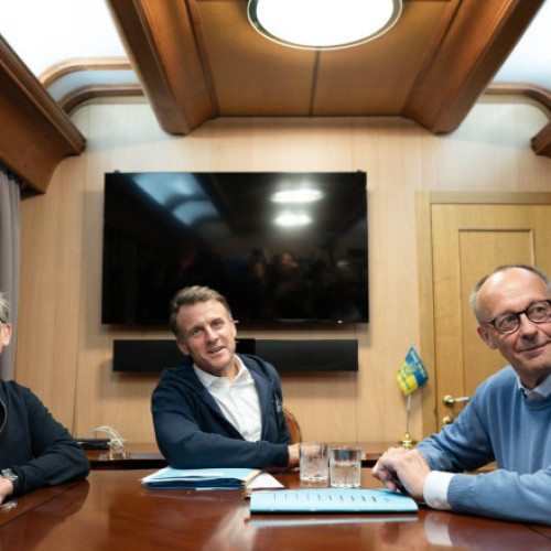 Liderii europeni merg la Kiev pentru discuții cu Zelenski