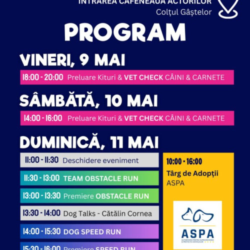 Canicross amânat din cauza vremii nefavorabile