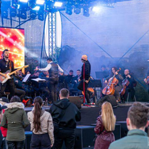 Atmosfera de sărbătoare în Parcul de Agrement Cornisa