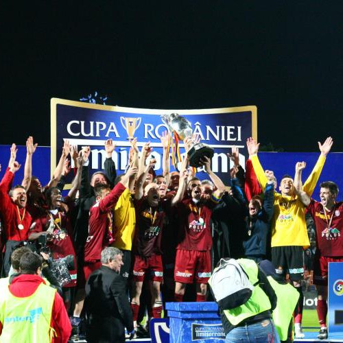 CFR Cluj sărbătorește 17 ani de la prima Cupă a României
