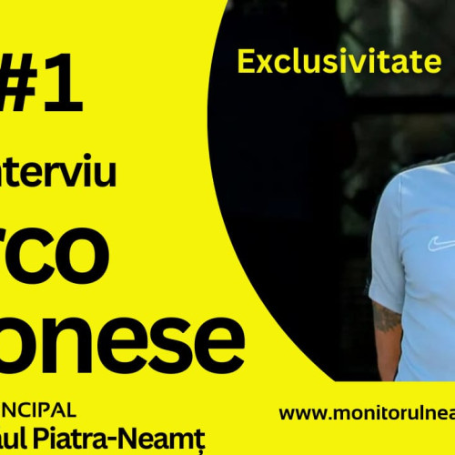 Marco Veronese despre primul sezon în România