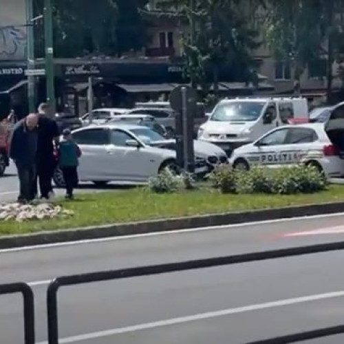 Accident rutier la Trei Alimentare