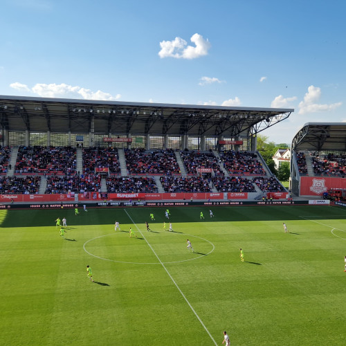 FC Hermannstadt și Poli Iași, egalitate la pauză