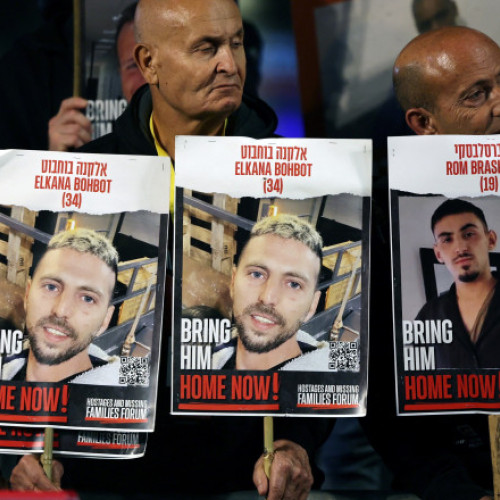 Hamas publică o înregistrare video cu ostatici israelieni