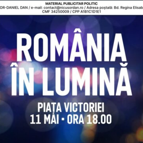 Manifestatie pentru o “Romanie onesta” in Piata Victoriei