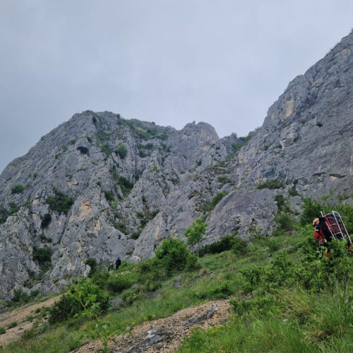 Salvamont - Salvaspeo Alba intervenție la Piatra Secuiului