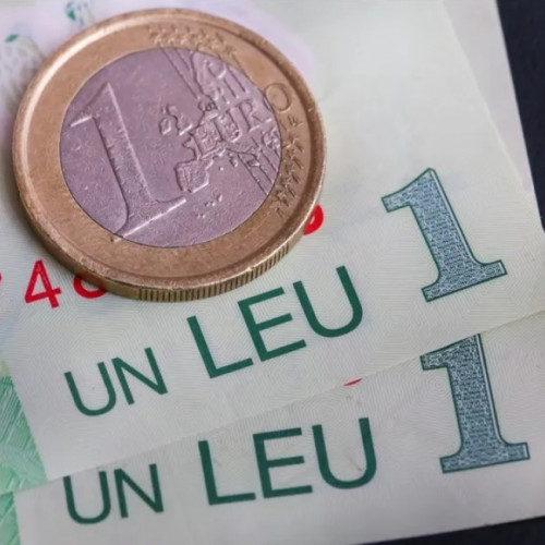 Euro în scădere, iar BNR intervine pe piață