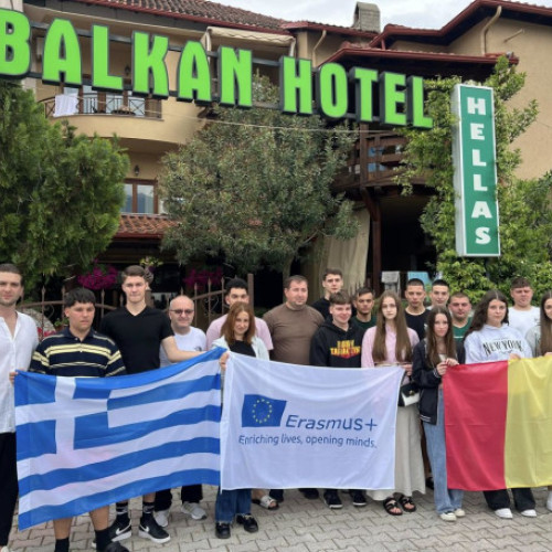 Elevi de la Liceul Tehnologic "Unirea" Stei în formare profesională în Grecia