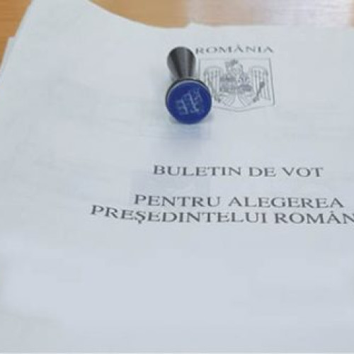 Modelul buletinului de vot pentru al doilea tur al alegerilor prezidențiale din 2025