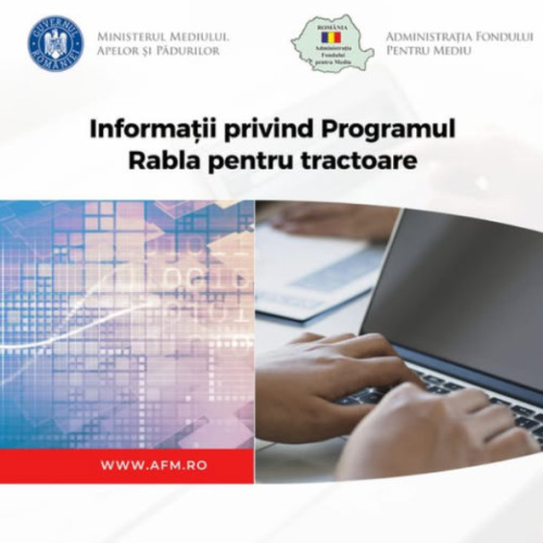 Anularea sesiunii de înscriere la Programul Rabla pentru Tractoare din cauza problemelor tehnice