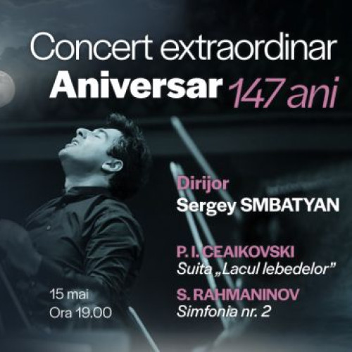 Concert aniversar la Filarmonica Brașov, marcând 147 de ani de excelență