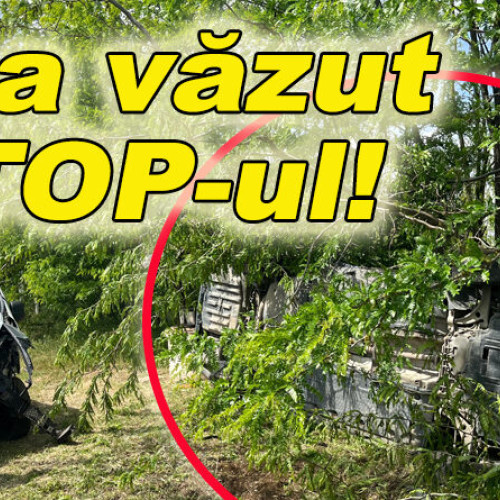 Accident rutier în Rusetu: un șofer din Galbinași, rănit