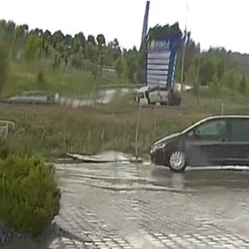 Accident rutier pe DE 58 la Botoșani