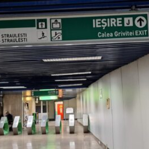Lucrări de refacere la stația de metrou Gara de Nord 2