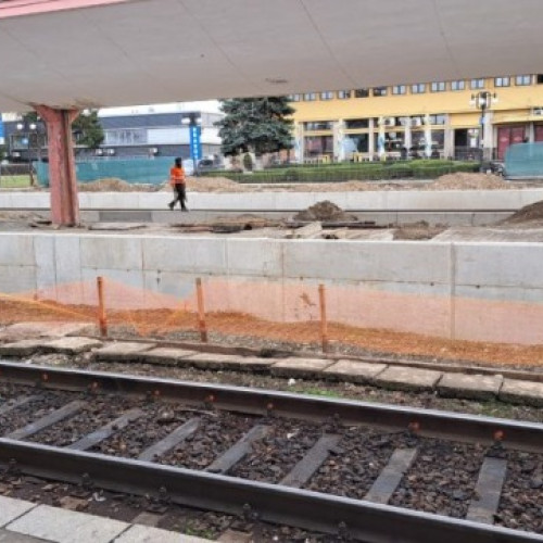 Modernizarea Gării Brașov: Lucrări în plină desfășurare