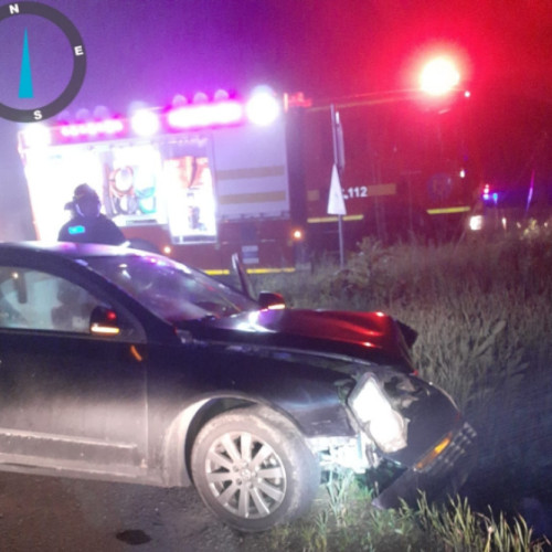 Accident rutier în Fizesu Gherlii, un bărbat rănit