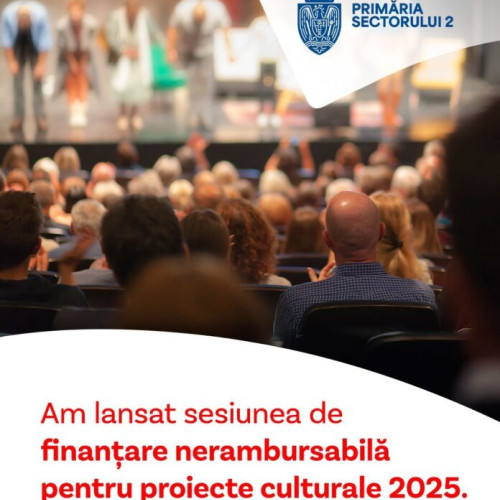 Primăria Sectorului 2 lansează apelul de proiecte culturale