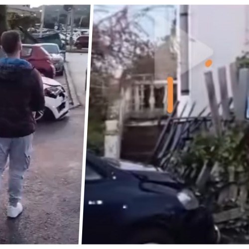 Accident rutier pe strada Harghita din Cluj-Napoca