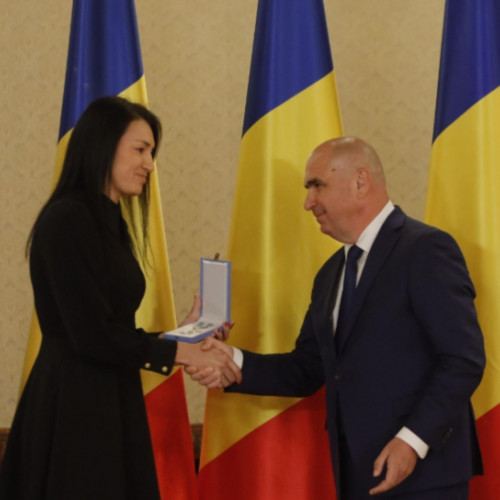 Cristina Neagu, decorată cu Ordinul Național Serviciul Credincios
