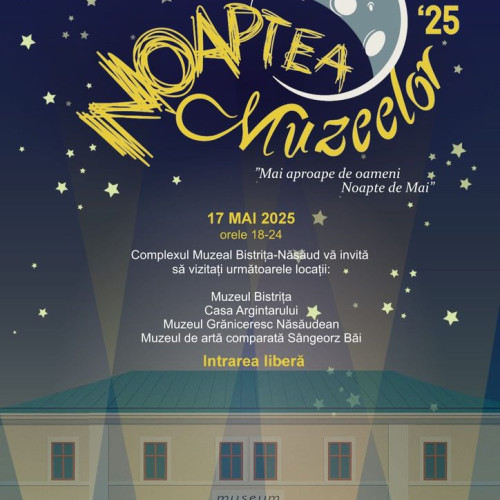 Noaptea Muzeelor 2025 va aduce arta mai aproape de public