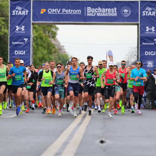 Botosaneanul Ilie Alexandru Corneschi, pe podium la Bucharest Half Marathon