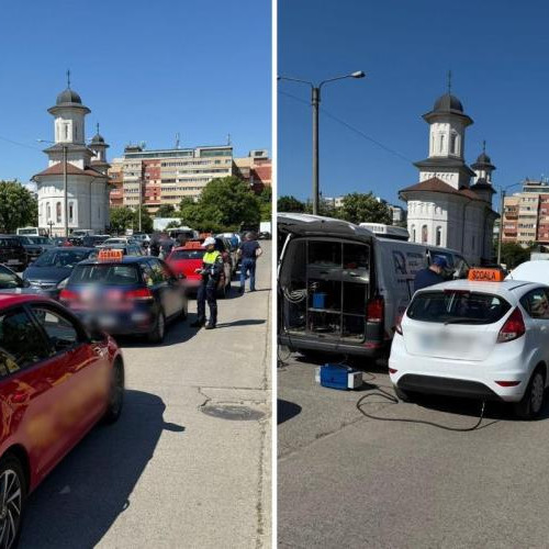 Controale rutiere în Cluj-Napoca pentru școlile de șoferi