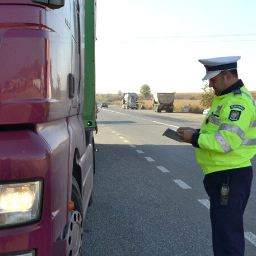 Peste 180 de sancțiuni aplicate în cadrul operațiunii "Truck &amp; Bus"