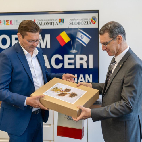 Consiliul Județean Ialomița a organizat Forumul de Afaceri Româno-Israelian