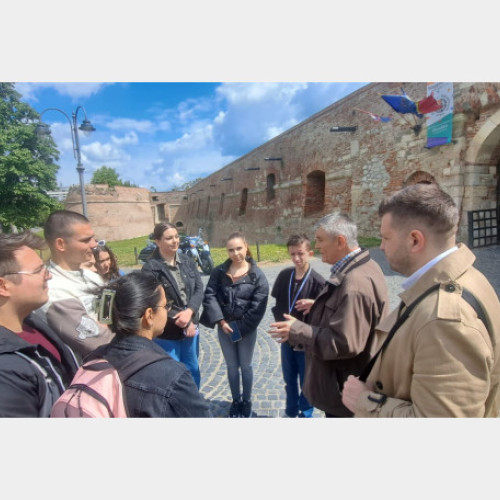 Vizita studenților de la București la Primăria Oradea