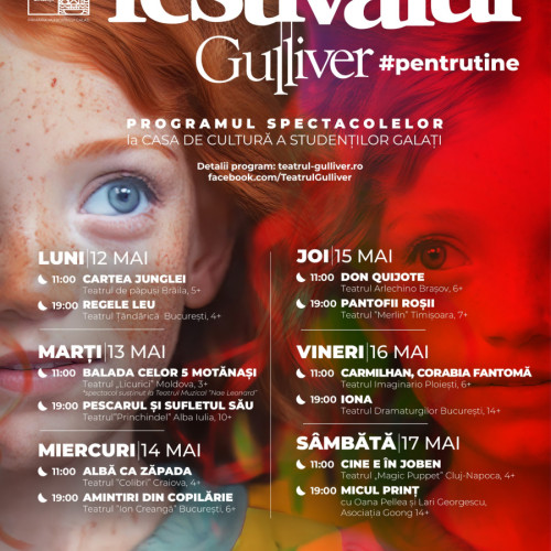 A început Festivalul "Gulliver" 2025 la Galați