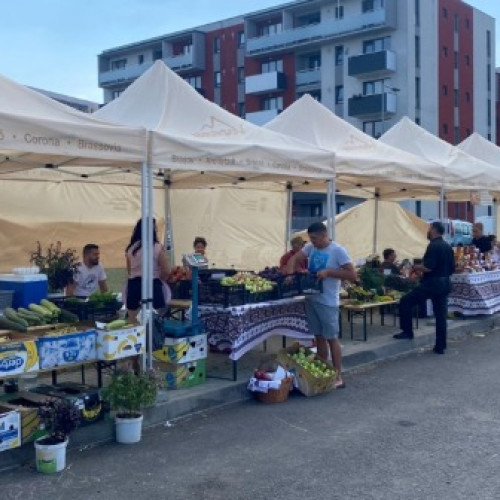 Piața volantă ajunge în cartierul Avantgarden