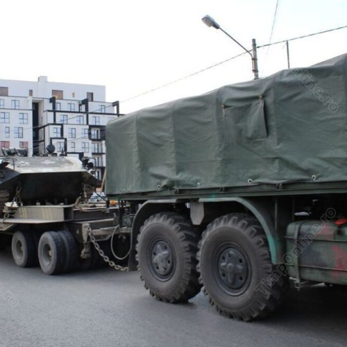 Deplasări de tehnică militară planificate în mai