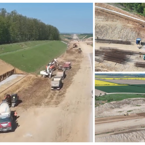 Lucrările la autostrada Transilvania avansează