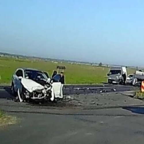 Accident grav pe DN25 în Galați