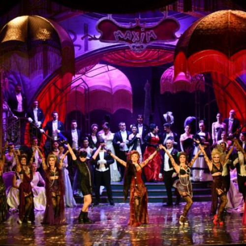 Spectacolul "Văduva Veselă" la Bucharest Opera Festival