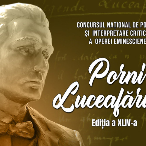 Anul 2025 declarat "Anul Eminescu" în cadrul unui concurs dedicat poetului