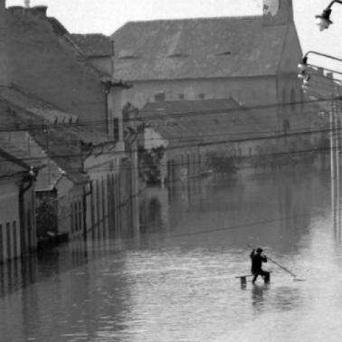 Inundații devastatoare în Alba - mai 1970