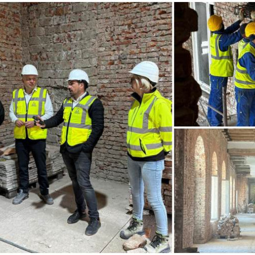 Reabilitarea Palatului Administrativ din Bacău, aproape de finalizare