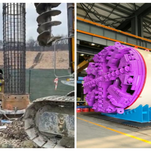 Finalizarea lucrărilor de stabilizare a terenului la metroul din Cluj-Napoca