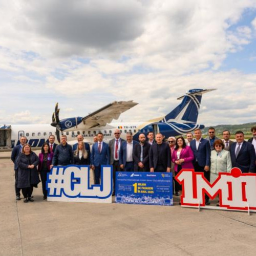 Aeroportul Internațional Avram Iancu Cluj atinge 1 milion de pasageri în 2025