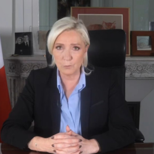 Marine Le Pen îl sprijină pe George Simion în turul doi al alegerilor prezidențiale din România