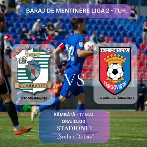 Chindia Târgoviște se pregătește pentru barajul de menținere în Liga 2