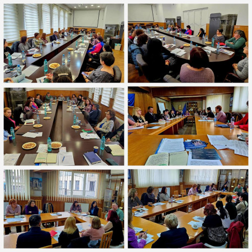 Întâlniri de lucru pentru asistența socială în Dâmbovița