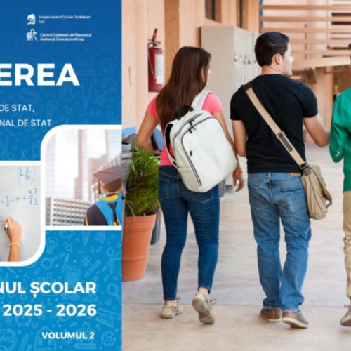 ISJ Iași a lansat Brosura de admitere pentru anul școlar 2025-2026