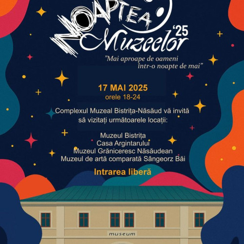Noaptea muzeelor 2023 în Bistrița: activități diverse pentru întreaga familie
