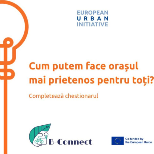 Chestionar pentru un oraș mai verde în cadrul proiectului &quot;B-Connect&quot;
