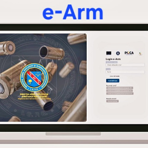 I.P.J. Brașov introduce serviciul eARM pentru digitalizarea cererilor legate de arme
