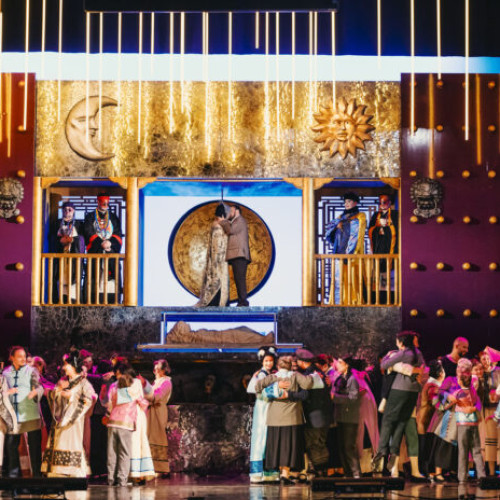 Spectacolul de operă "Turandot" la Bucharest Opera Festival