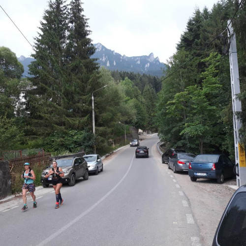 Aproape de startul Maratonului Muntelui Ceahlău