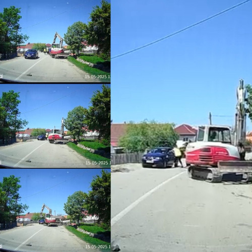 Incident revoltător în Dragotești: muncitorii devin agresivi în trafic